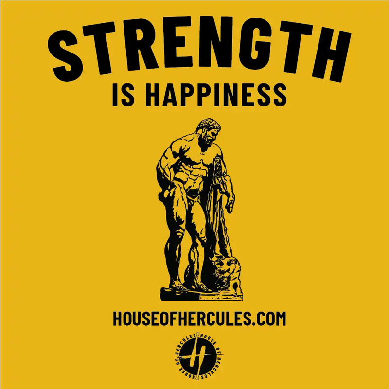 Strength is Happiness Crew Neck